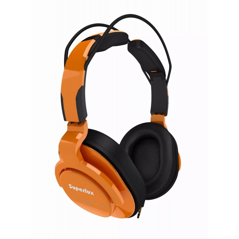 Superlux HD661 ORANGE Zamknięte słuchawki monitorowe